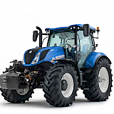 U.a. wurde der New Holland T6.175 DC für die Kategorie 